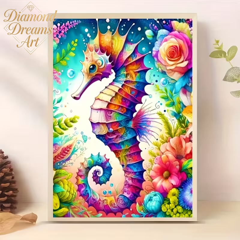Resin Craft Kit - Frameless,5D DIY Diamond Painting Set -