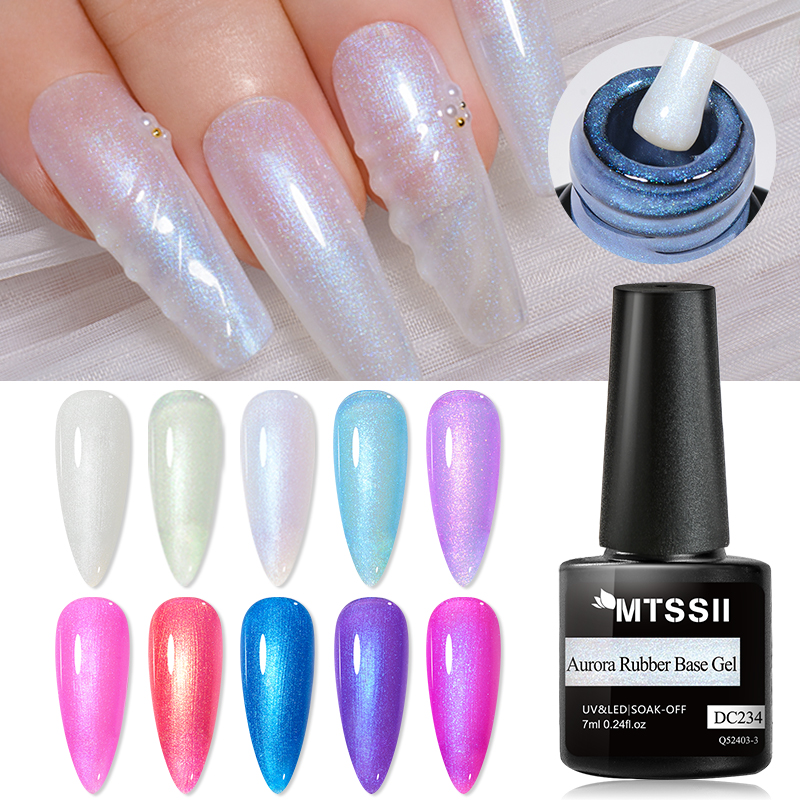 Mtssii 7ml Aurora Glitter Rubb - огляд і ціна Gold Foil Flakes