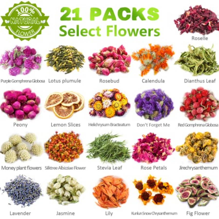 Latest] Pack Dried Flowers for - огляд і ціна Resin Jewelry Kit
