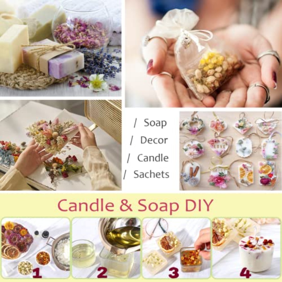 Latest] Pack Dried Flowers for - огляд і ціна Resin Jewelry Kit