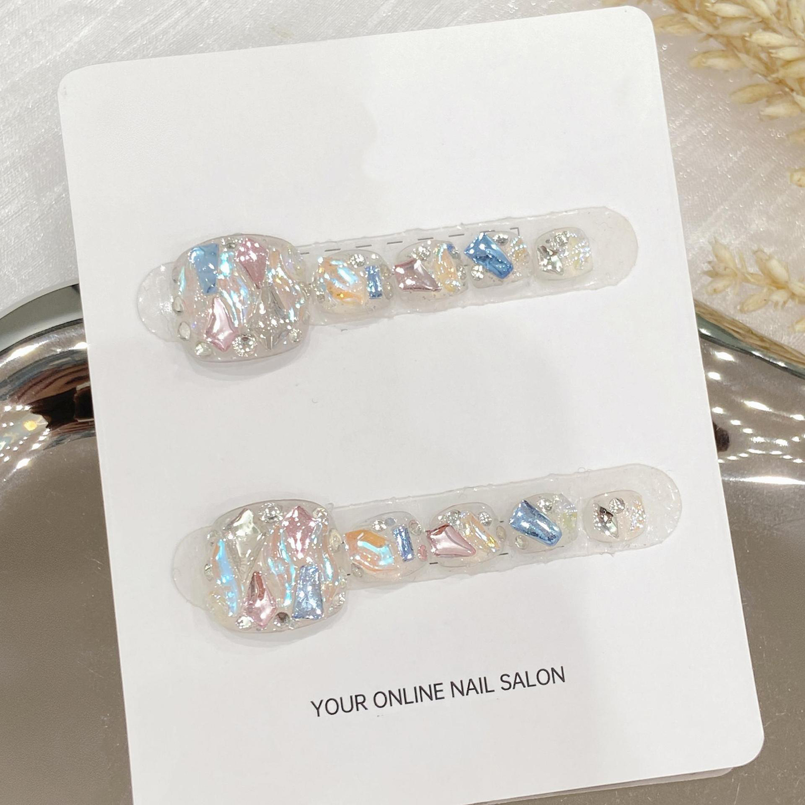 Handmade Press On Nails Transp - огляд і ціна Resin Craft Material