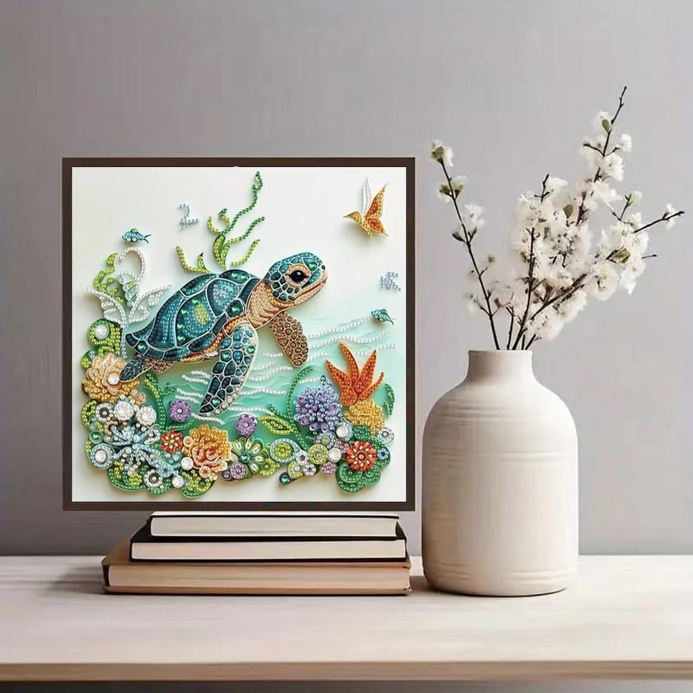 Sea Turtle Animal Diamond Pain - огляд і ціна Resin Craft Kit