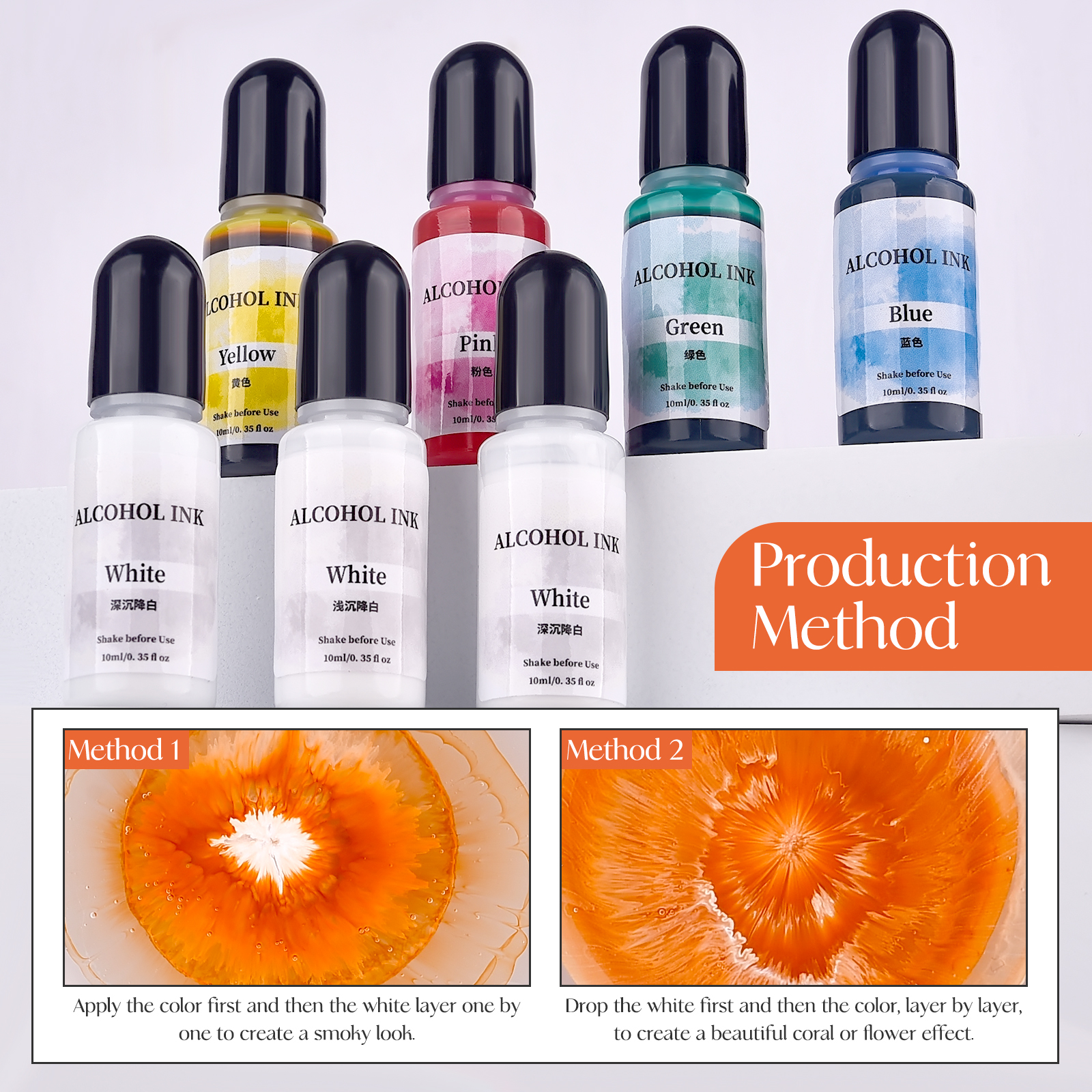 10Ml Essence Resin Alcohol Liq - огляд і ціна Resin Dye Alcohol