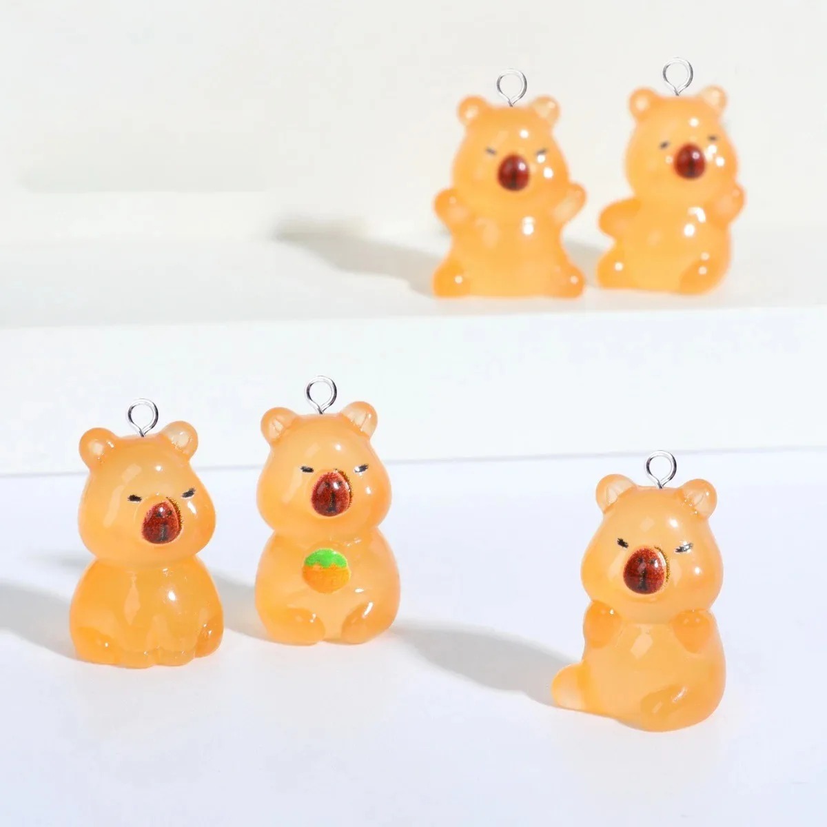 10Pcs Kawaii Flatback Floating - огляд і ціна Resin Craft Supplies
