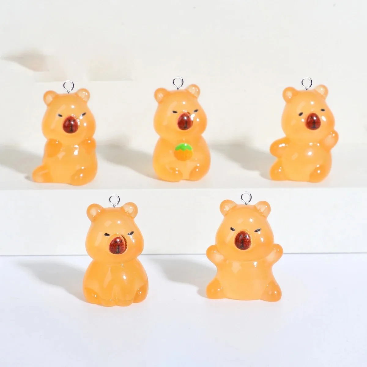 10Pcs Kawaii Flatback Floating - огляд і ціна Resin Craft Supplies