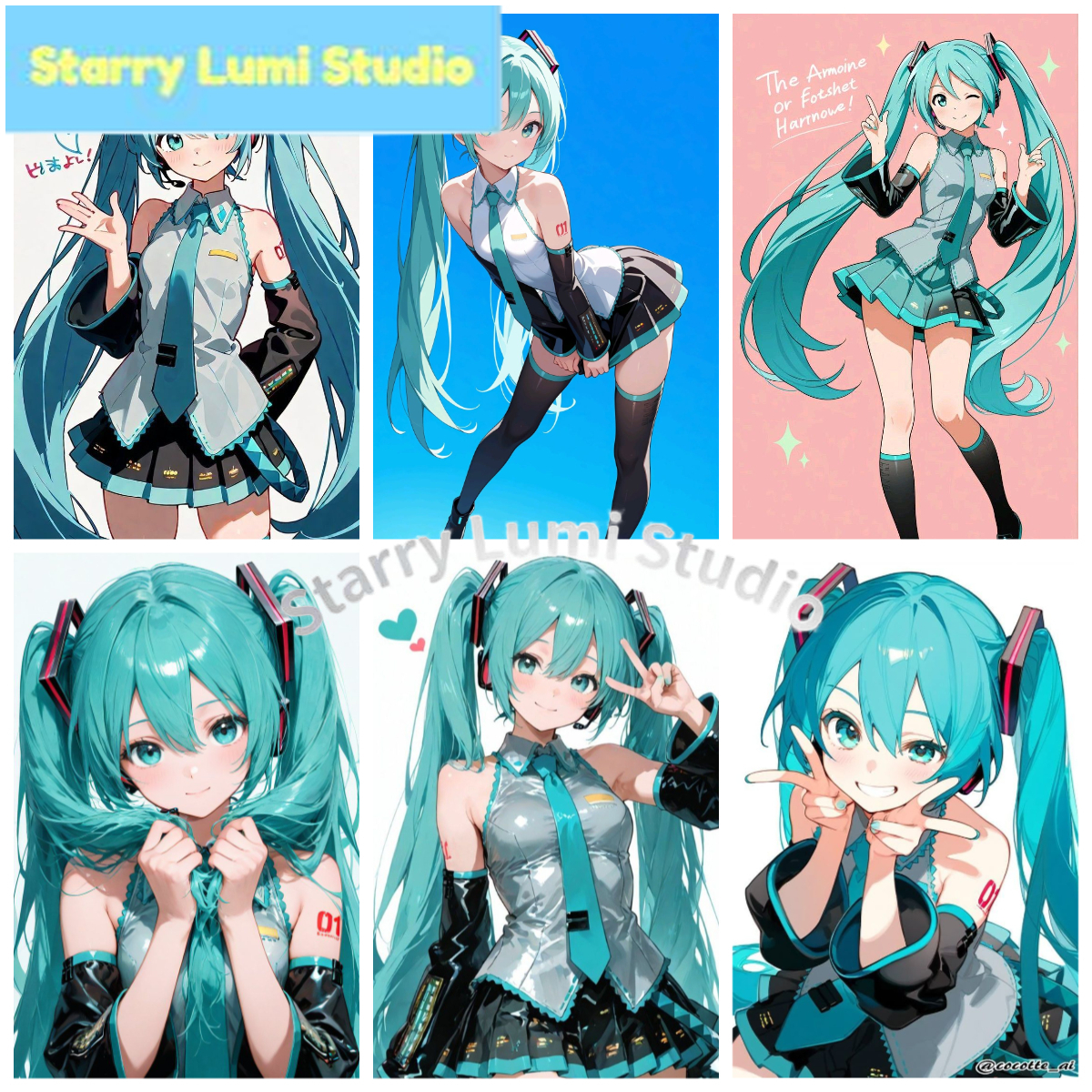 Hatsune Miku Diamond Painting  - огляд і ціна Resin Craft Kit