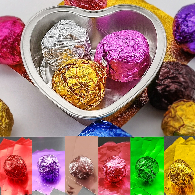 100pcs 20cm Gold Aluminium Foi - огляд і ціна Gold Foil Flakes