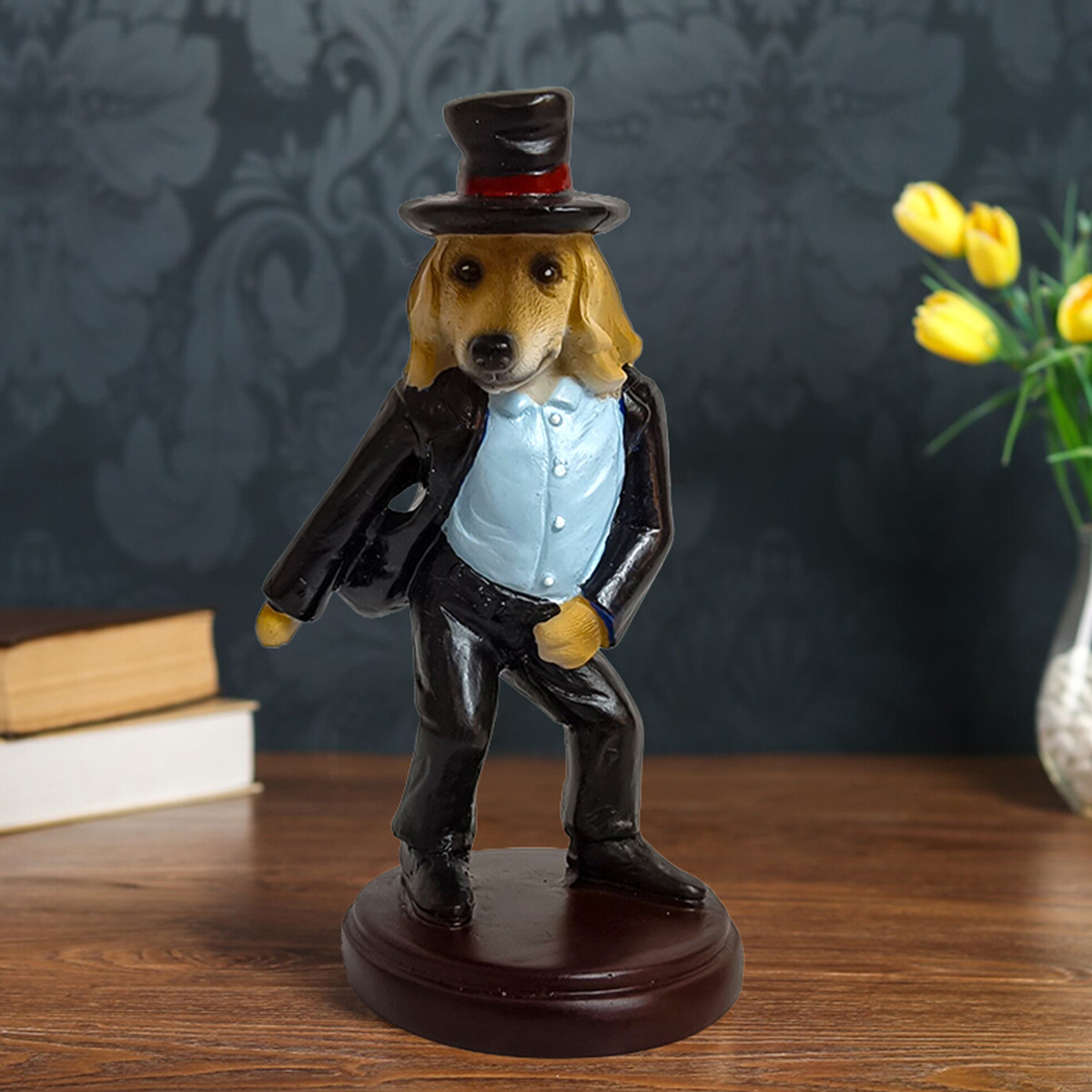 MJ Formal Suit Hat Dancing Dog - огляд і ціна Crafting Resin