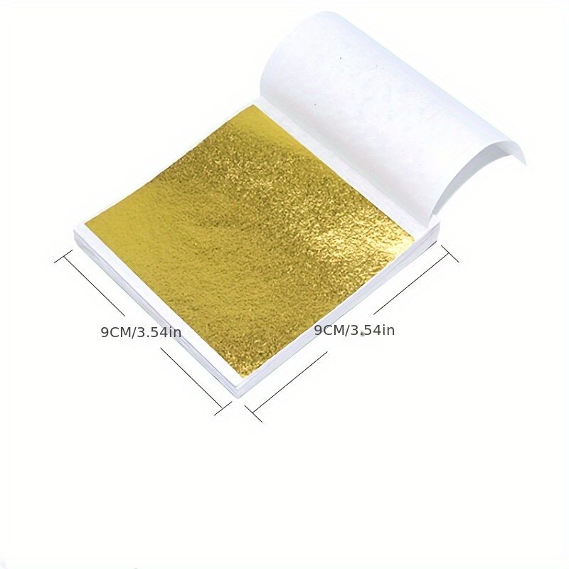 Aomily 9x9cm 100 Sheets Practi - огляд і ціна Gold Foil Flakes