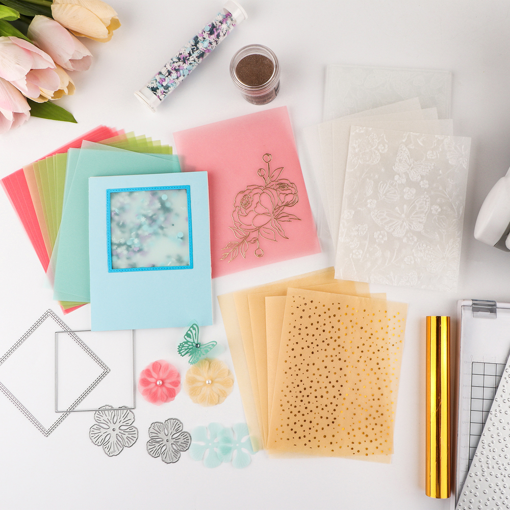 30pcs Colored Gold/Silver Fros - огляд і ціна Gold Foil Flakes