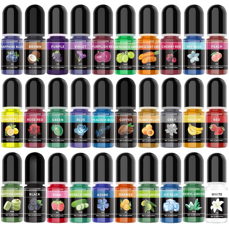 5ml/Bottle Epoxy Resin Pigment - огляд і ціна Resin Pigment Set