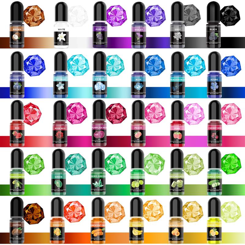 5ml/Bottle Epoxy Resin Pigment - огляд і ціна Resin Pigment Set