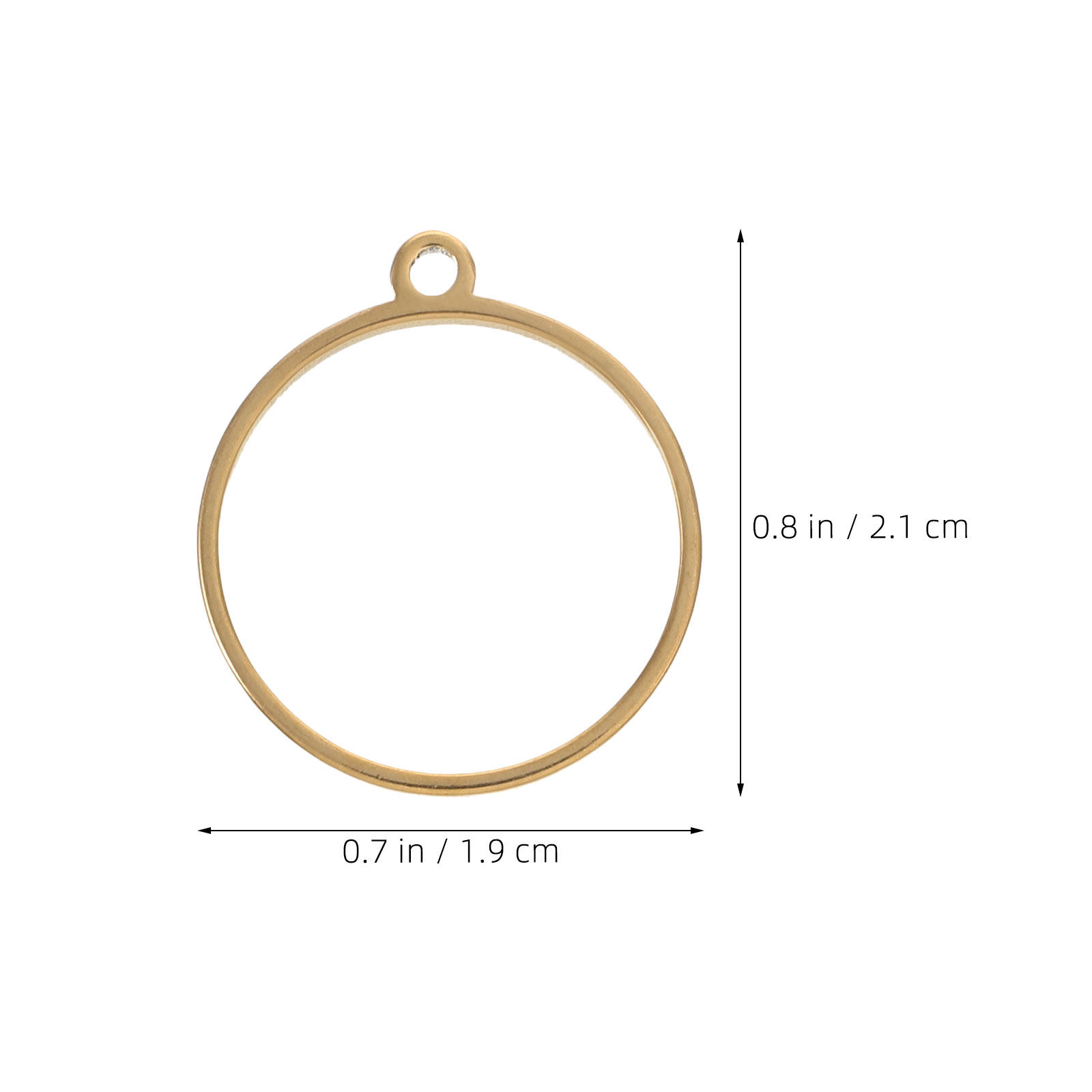 20Pcs Stainless Steel Open Bez - огляд і ціна Crafting Resin